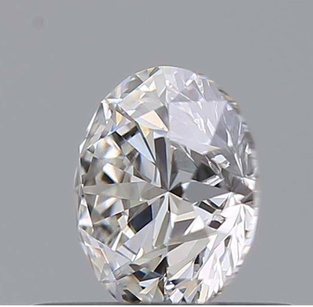 GIA Certified 0.57 Carat F Colour VVS1 Clarity Diamond For Sale 1