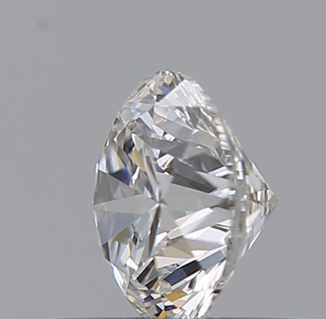 GIA Certified 0.57 Carat F Colour VVS1 Clarity Diamond For Sale 1
