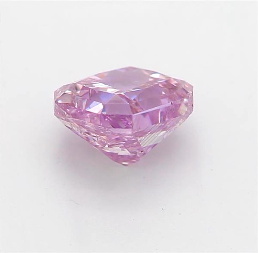 GIA-zertifiziert 0,57 Karat Fancy Lila Rosa I2 Reinheit Diamant im Zustand „Neu“ im Angebot in บางรัก, TH