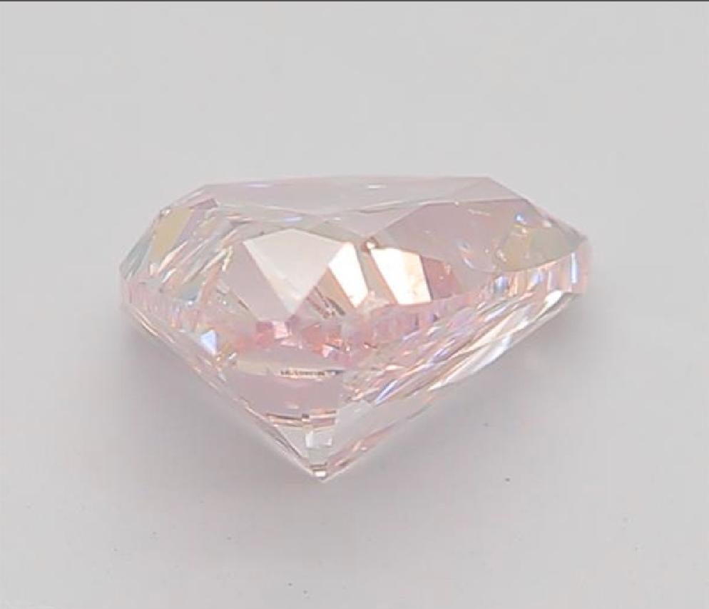 GIA Certified 0.58 Carat Light Pink I1 Clarity Diamond In New Condition For Sale In บางรัก, TH