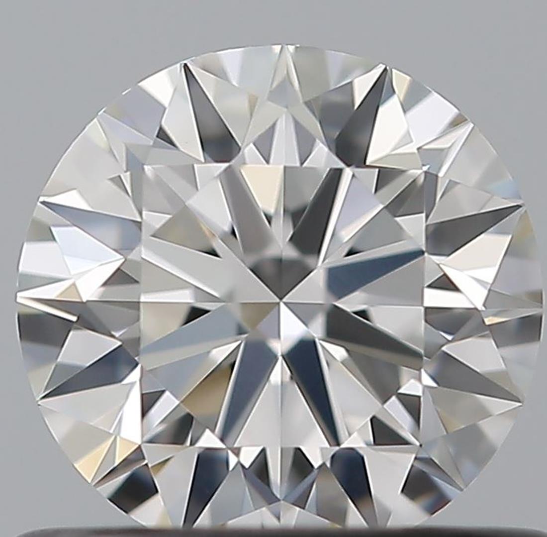 GIA Certified 0.59 Carat F Colour VVS1 Clarity Diamond For Sale 1