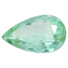 Tourmaline Paraiba naturelle du Mozambique de 0,59 carat avec rapport GIA