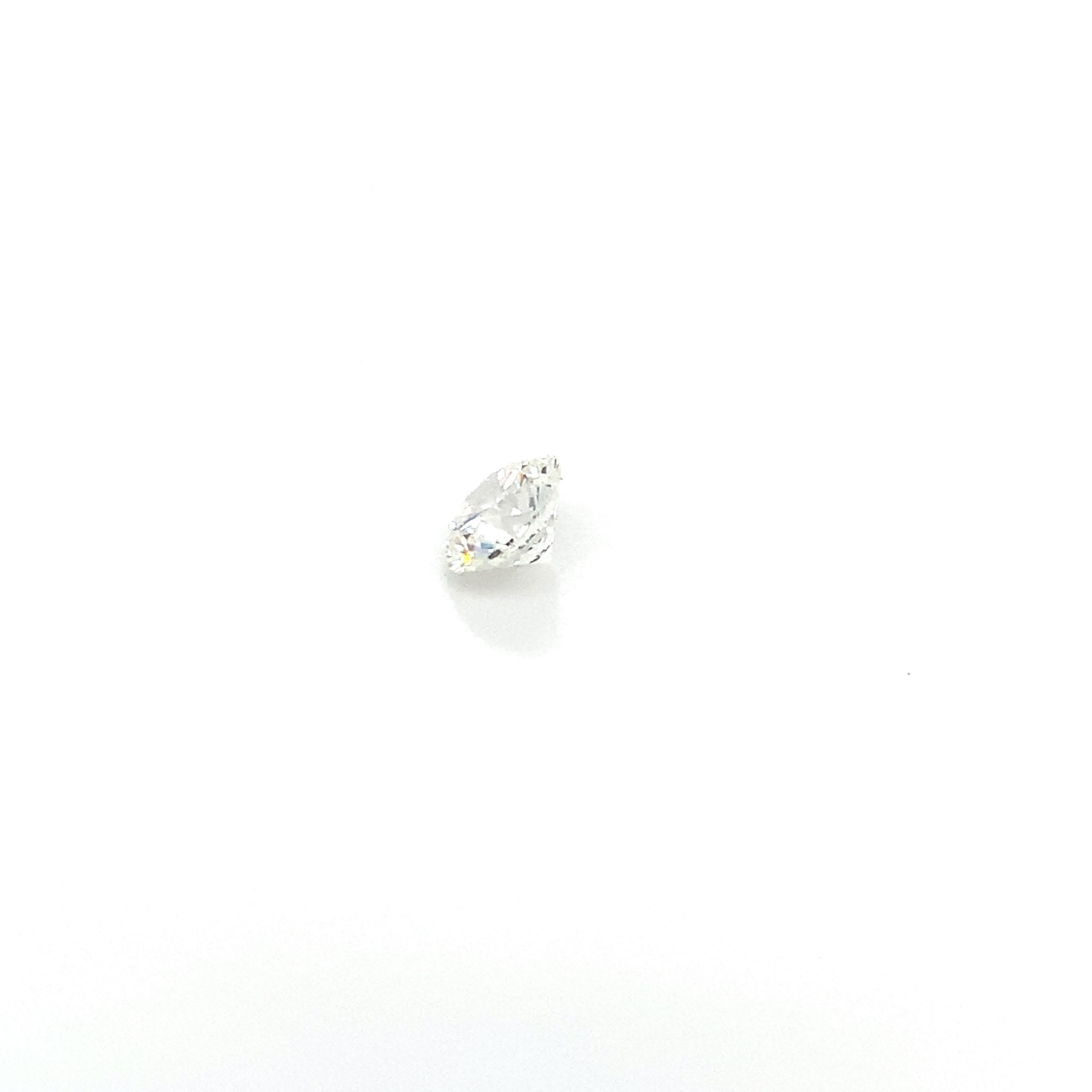 Round Cut GIA Certified 0.60 Carat Round Brilliant Diamond For Sale