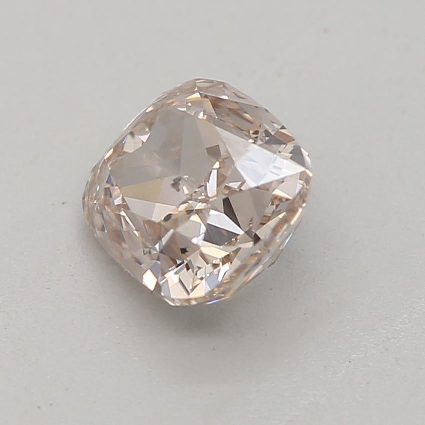 Cushion Cut GIA Certified 0.60 Carat U - V Colour SI2 Clarity Diamond For Sale