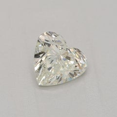 GIA Certified 0.60 Carat Very Light Green Yellow SI1 Clarity Diamond