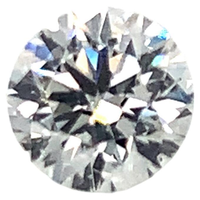 GIA Certified 0.61 Carat Round Brilliant Diamond For Sale