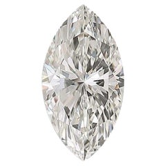 GIA Certified 0.62CT J SI1 Marquise Diamond