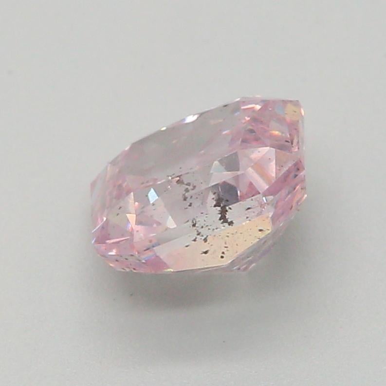 GIA-zertifizierter 0,63 Karat Fancy Brauner lila rosa I1 Reinheitsgrad Diamant für Damen oder Herren im Angebot