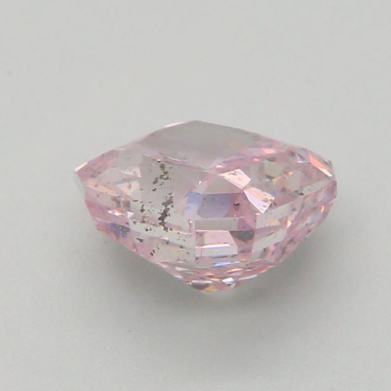 GIA-zertifizierter 0,63 Karat Fancy Brauner lila rosa I1 Reinheitsgrad Diamant im Angebot 1