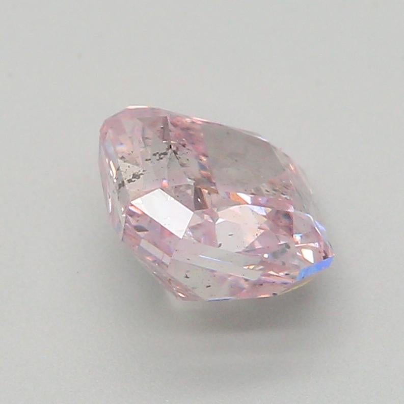 GIA-zertifizierter 0,63 Karat Fancy Brauner lila rosa I1 Reinheitsgrad Diamant im Angebot 3