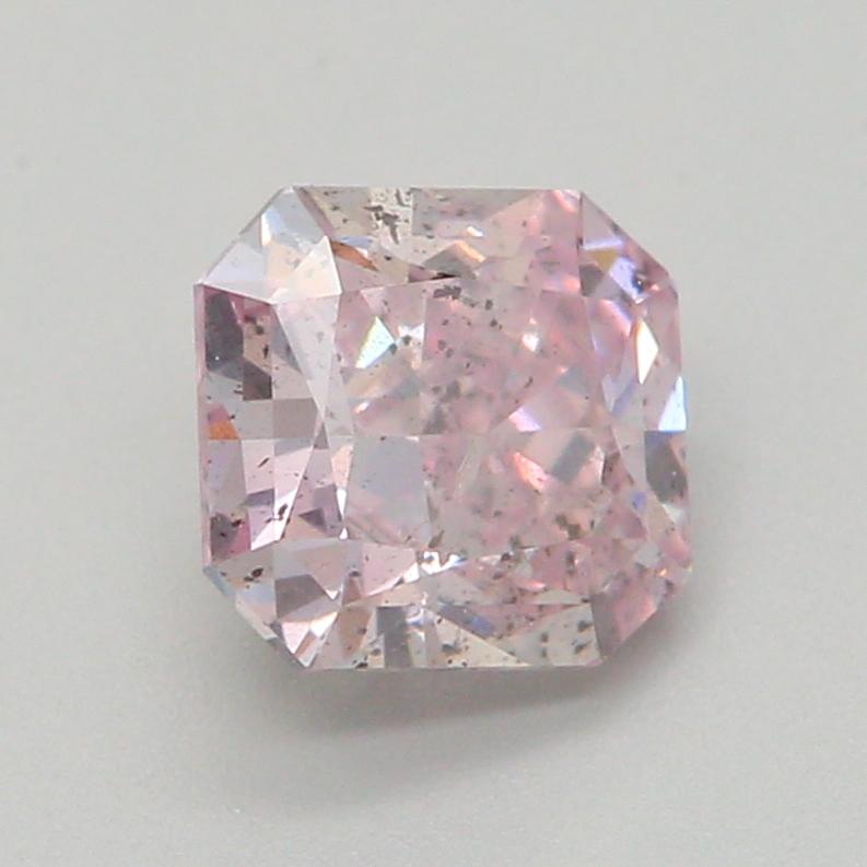 GIA-zertifizierter 0,63 Karat Fancy Brauner lila rosa I1 Reinheitsgrad Diamant im Angebot 4