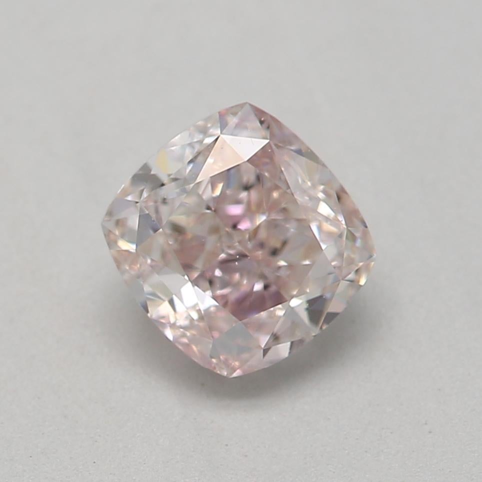 Certificate: GIA 
Report Number: 2417205971
Shape And Cut: Cushion
Carat Weight: 0.65 carat
Measurements: 4.94 x 4.72 x 3.13 mm
Color Grade: Fancy Light Pink

FEATURES OF THE DIAMOND:

This fancy light pink diamond is a rare and beautiful diamond