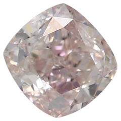 GIA Certified 0.65 Carat Fancy Light Pink SI2 Clarity Diamond