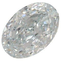 Diamante certificato GIA da 0,65 carati di colore azzurro con purezza SI1