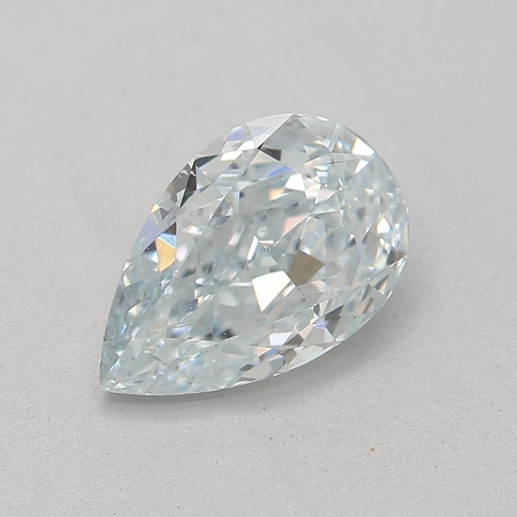 Certificate: GIA
Report Number: 6382840422
Shape And Cut: Pear
Carat Weight: 0.67 carat
Measurements: 7.39 x 4.80 x 2.79 mm
Colour Grade: Very Light Blue

This diamond weighs 0.67 carats, which is just over two-thirds of a carat. This size is a good