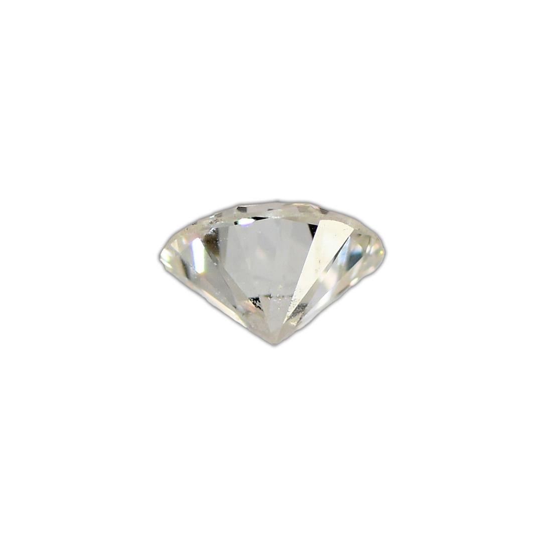 Taille ronde Diamant libre certifié par la GIA de 0,68 ct de diamant rond et brillant en vente