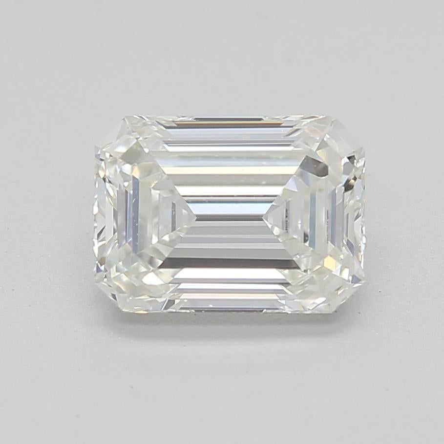 Bague à émeraude cathédrale certifiée GIA de 0.7 carats à tenons entrelacés en vente 1