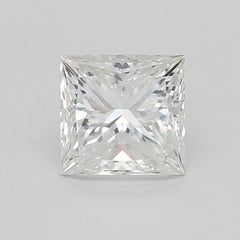 GIA Certified 0.7 Carat Princess Multi-Stone Cathedral Diamond Ring