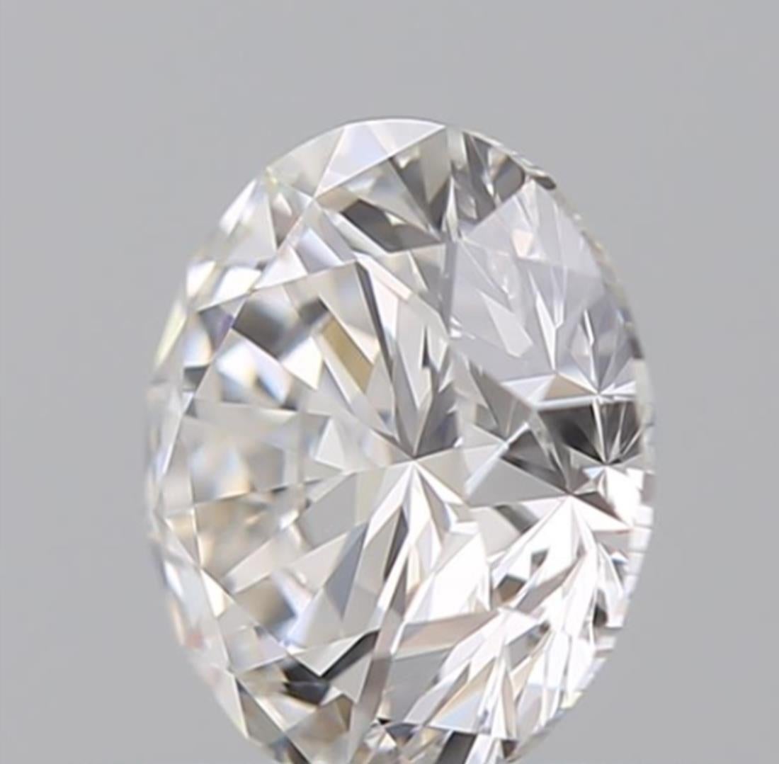 Taglio rotondo Diamante certificato GIA da 0,70 carati con colore F e purezza VS1 in vendita