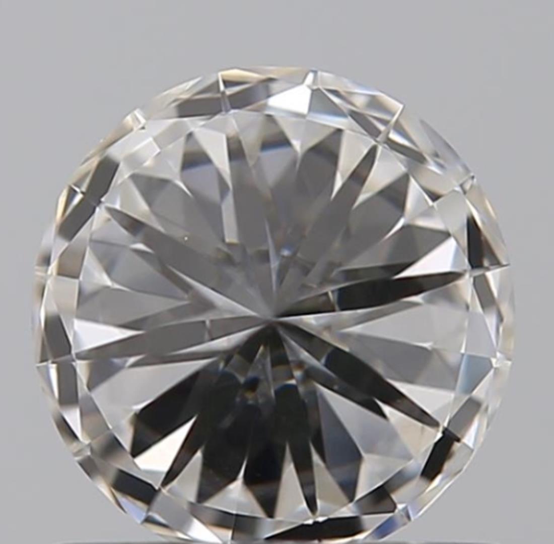 da uomo o donna Diamante certificato GIA da 0,70 carati con colore F e purezza VS1 in vendita