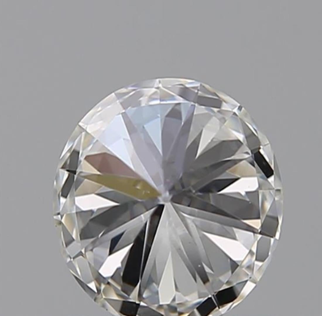 Women's or Men's GIA Certified 0.70 Carat F Colour VVS2 Clarity Diamond For Sale