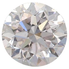 Diamante certificado por GIA de 0,70 quilates de color rosa tenue y claridad SI1