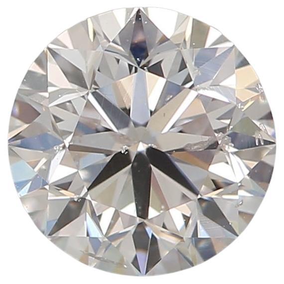 GIA Certified 0.70 Carat Faint Pink SI2 Clarity Diamond For Sale