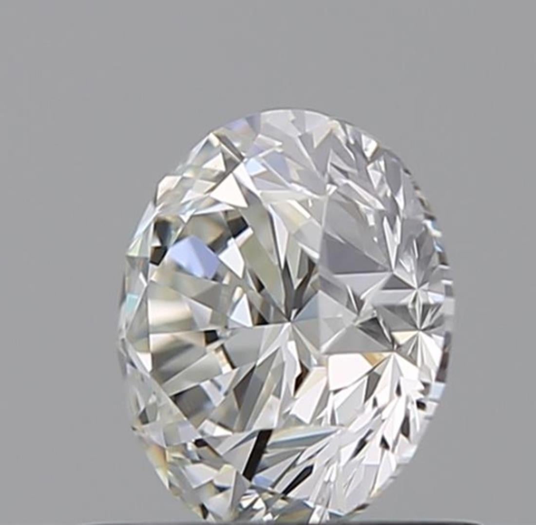 Round Cut GIA Certified 0.70 Carat G Colour VVS1 Clarity Diamond For Sale