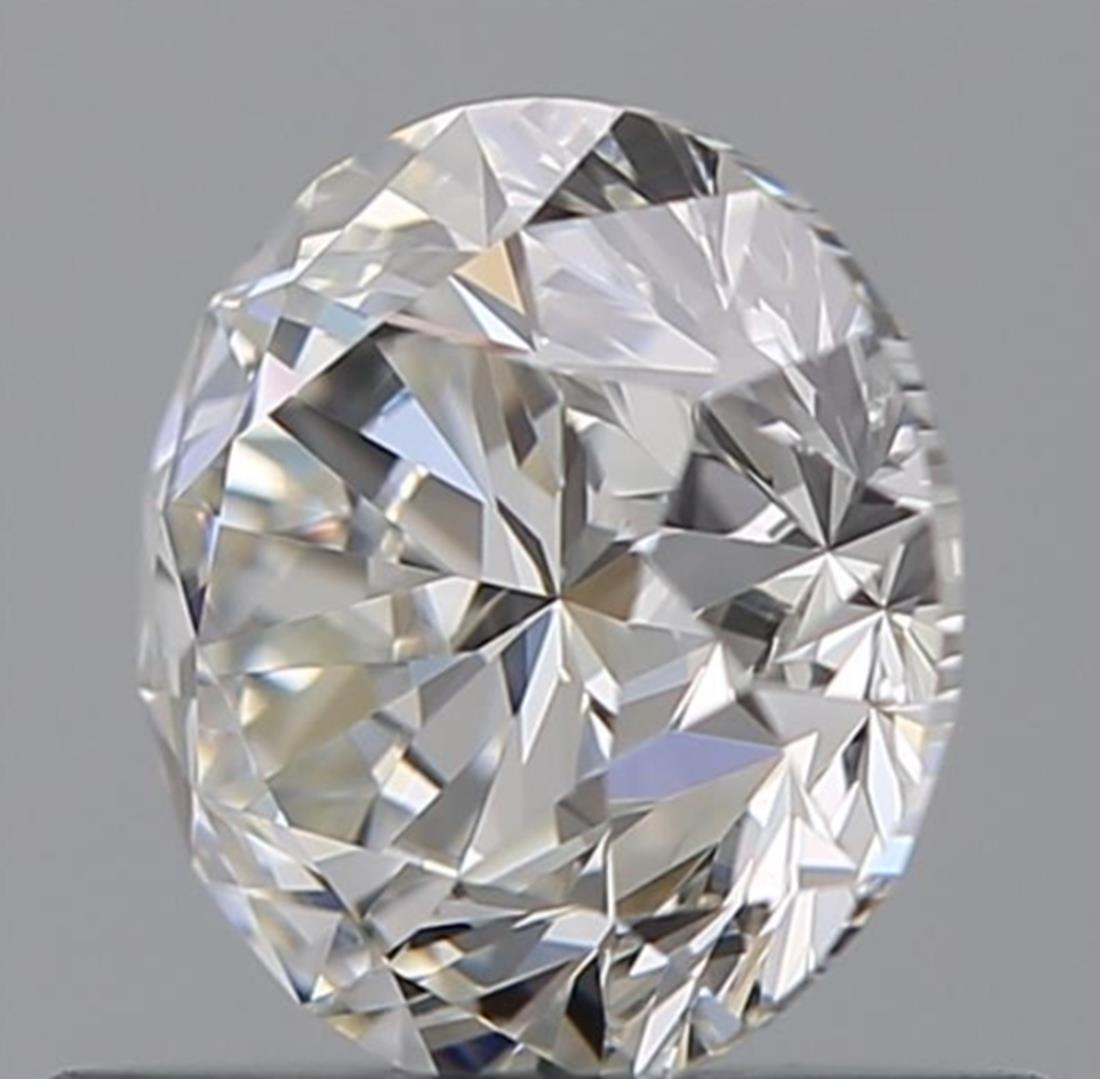 Round Cut GIA Certified 0.70 Carat G Colour VVS1 Clarity Diamond For Sale