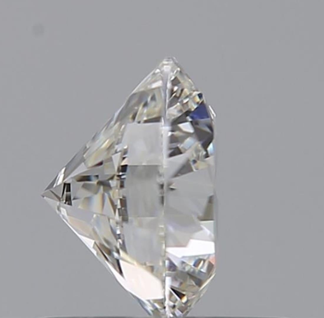 GIA Certified 0.70 Carat G Colour VVS2 Clarity Diamond For Sale 1