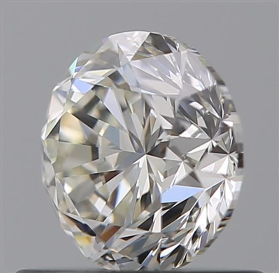 Round Cut GIA Certified 0.70 Carat H Colour VVS1 Clarity Diamond For Sale