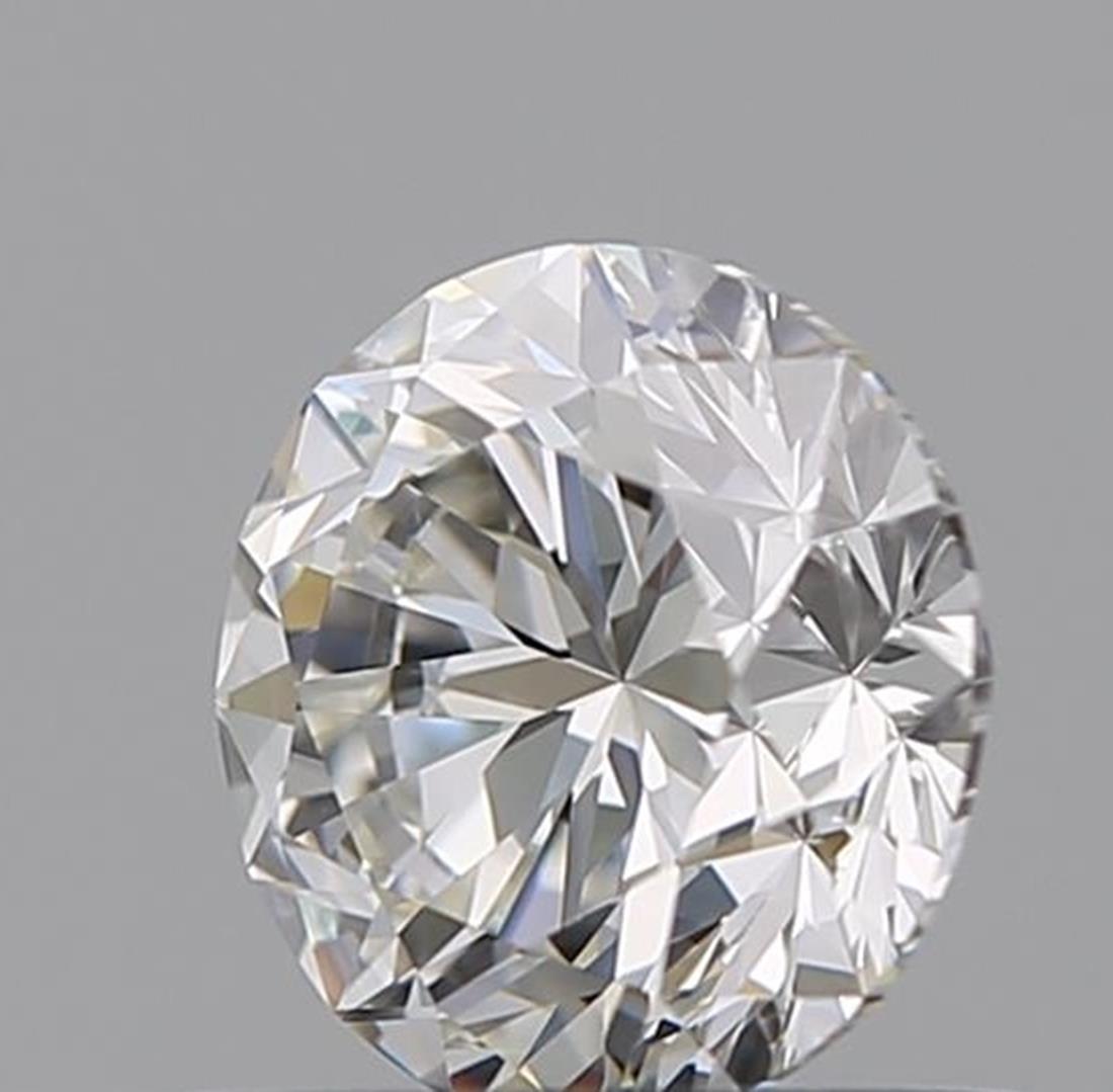 Round Cut GIA Certified 0.70 Carat H Colour VVS2 Clarity Diamond For Sale