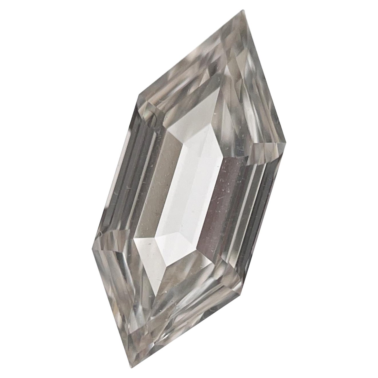 GIA Certified 0.70 Carat Hexagonal, Natural Loose Diamond, L Color, VS2