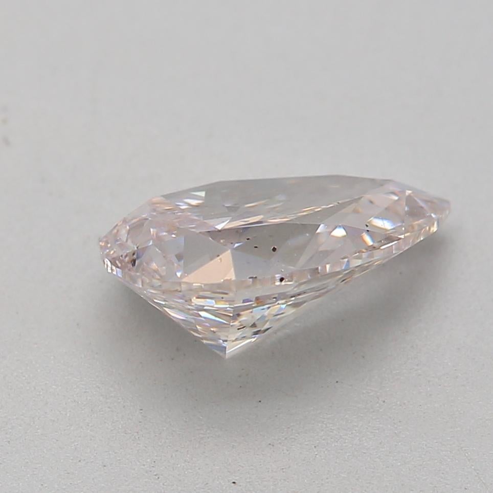 GIA Certified 0.70 Carat Light Pinkish Brown SI2 Clarity Diamond In New Condition For Sale In บางรัก, TH