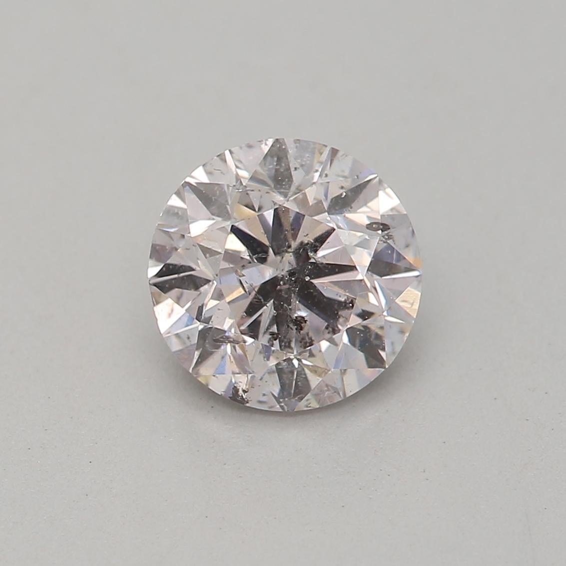 Certificate: GIA 
Report Number: 5212709529
Shape And Cut: Round 
Carat Weight: 0.70 carat
Measurements: 5.52 X 5.61 X 3.53 mm
Color Grade: Very Light Pink

FEATURES OF THE DIAMOND:

This very light pink diamond is a rare and subtle variation of