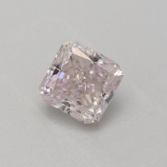 GIA Certified 0.70 Carat Very Light Pink SI2 Clarity Diamond