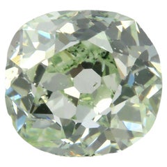 Diamante verde de mina antigua con certificado GIA de 0,70