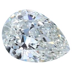 GIA certified 0.70CT Loose Pear Cut Diamond Color H Clarity VVS2 For ring