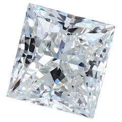 GIA certified 0.70CT Loose Princess Cut Diamond Color F Clarity SI1 For Ring 