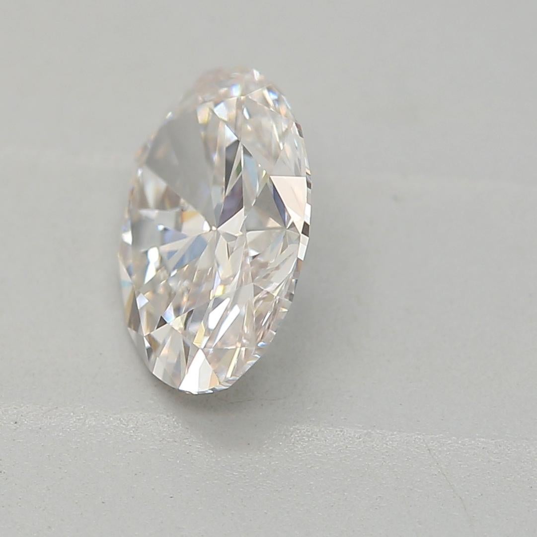 Taglio ovale Diamante certificato GIA da 0,71 carati di colore rosa tenue, marrone, chiarezza VS2 in vendita