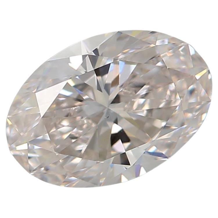 GIA Certified 0.71 Carat Faint Pinkish Brown VS2 Clarity Diamond