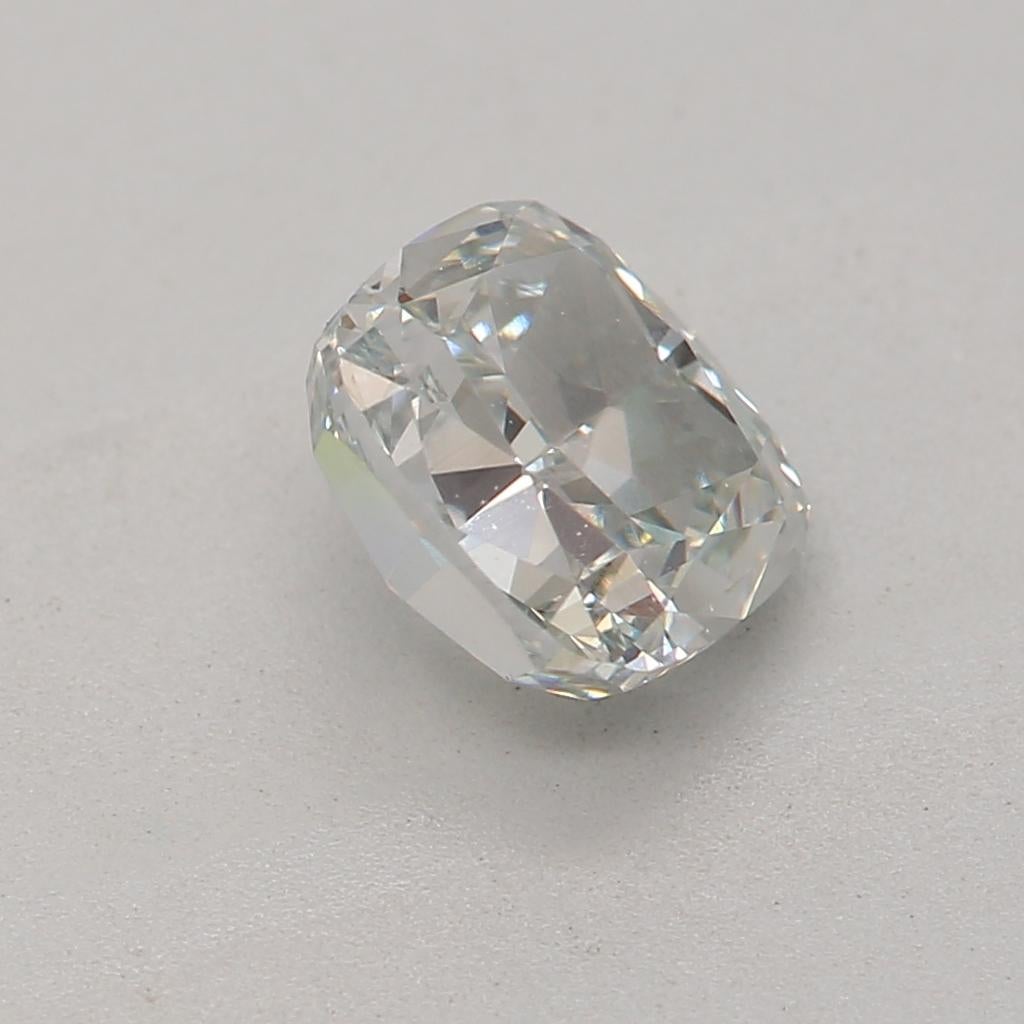 GIA-zertifiziert 0,71 Karat Fancy Light Grayish Green VS2 Reinheit Diamant für Damen oder Herren im Angebot