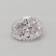 GIA Certified 0.72 Carat Faint Pink I1 Clarity Diamond