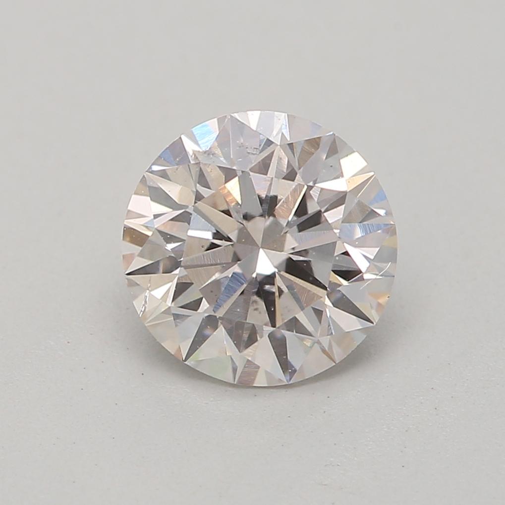 Certificate: GIA 
Report Number: 5446032006
Shape And Cut: Round
Carat Weight: 0.72 carat
Measurements: 5.68 x 5.72 x 3.57 mm
Color Grade: Faint Pink

FEATURES OF THE DIAMOND:

This faint pink diamond displays a subtle, delicate blush of pink that