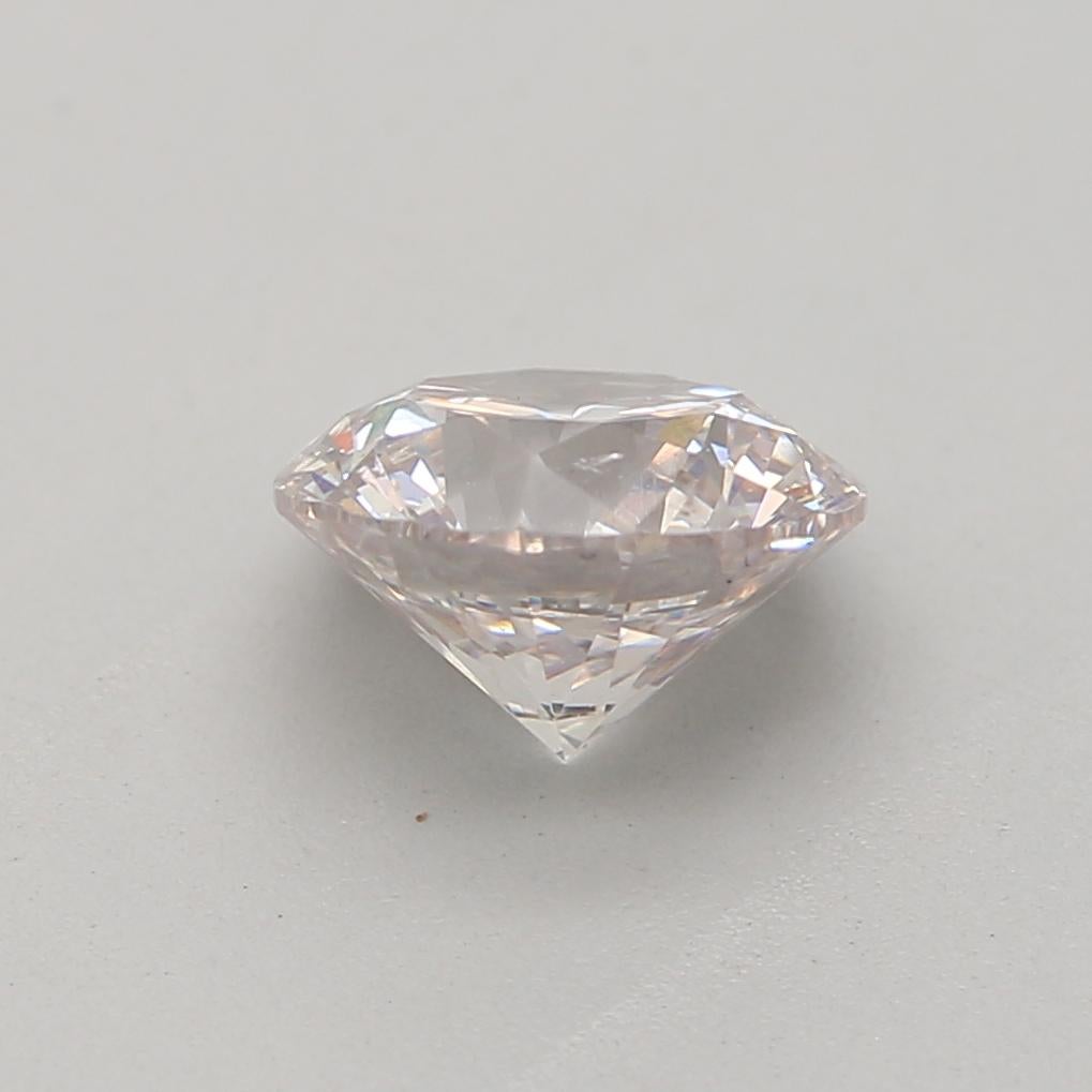 GIA Certified 0.72 Carat Faint Pink SI2 Clarity Diamond In New Condition For Sale In บางรัก, TH