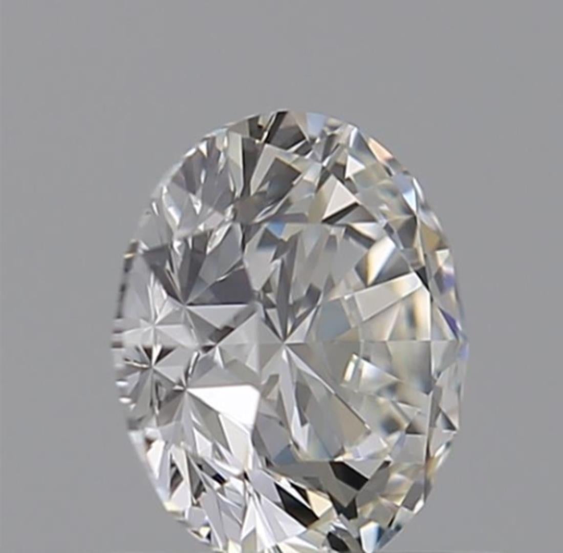Diamante certificato GIA da 0.72 carati con colore G e purezza IF in vendita 2