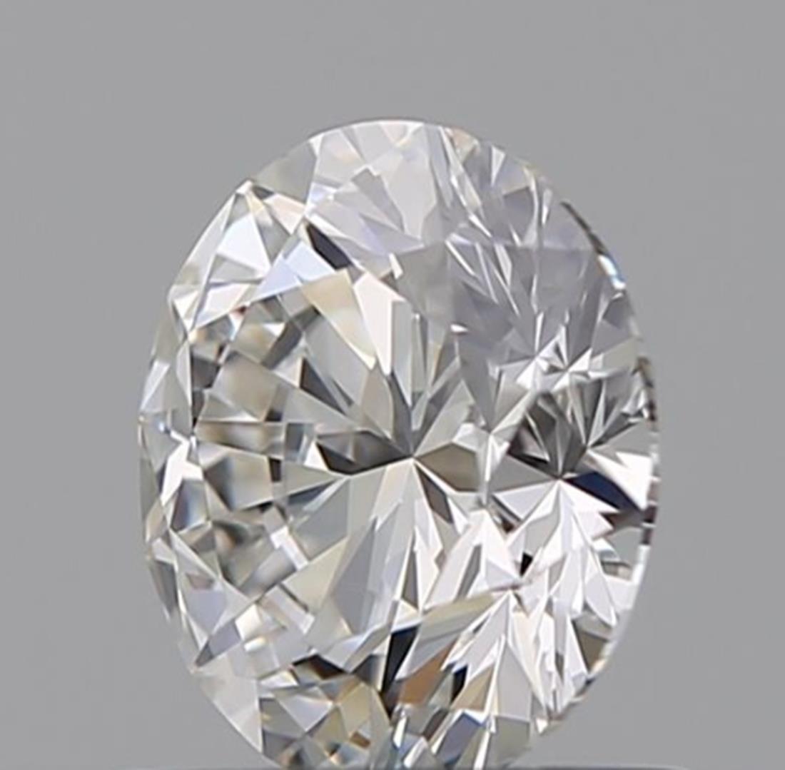 Round Cut GIA Certified 0.72 Carat G Colour VVS1 Clarity Diamond For Sale