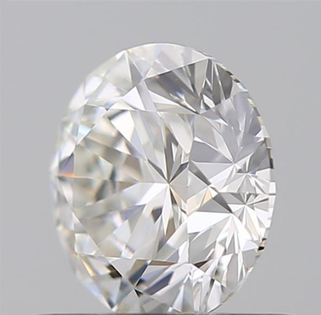 Taglio rotondo Diamante certificato GIA da 0,73 carati con colore G e purezza VVS2 in vendita
