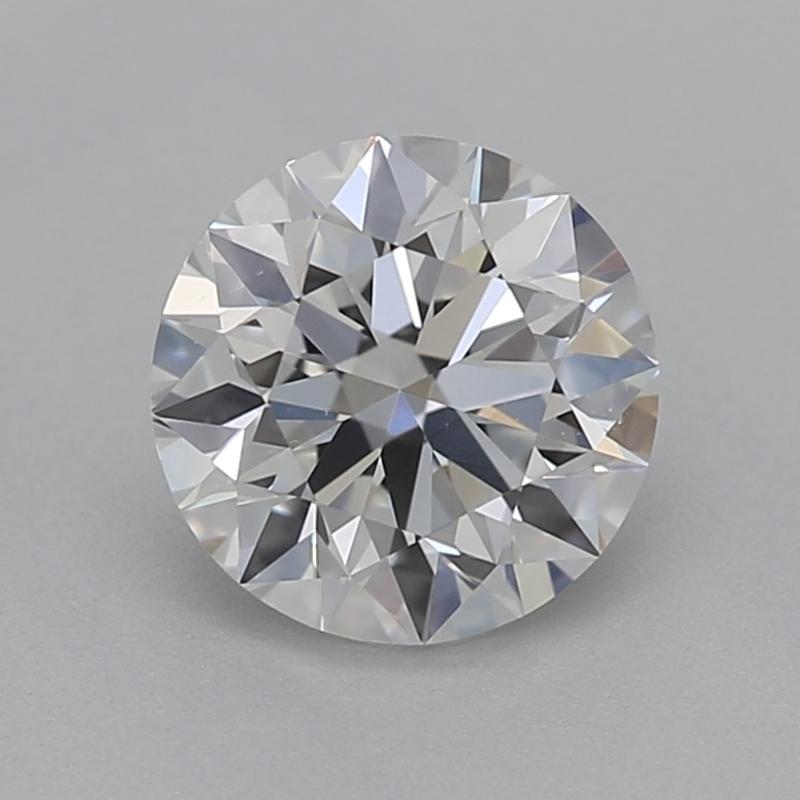 Dieser in New York handgefertigte Brillantring strahlt Raffinesse und Charme aus, mit einem atemberaubenden Mittelstein aus rundem E VS2 0,74. Das Design wird durch einen quadratischen Brillantkranz hervorgehoben, der mit runden Diamanten im
