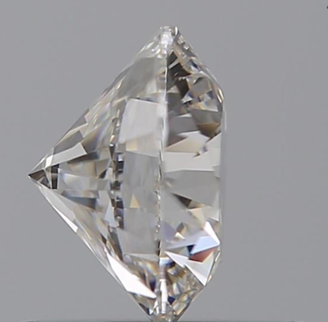 GIA Certified 0.74 Carat F Colour VVS1 Clarity Diamond For Sale 1